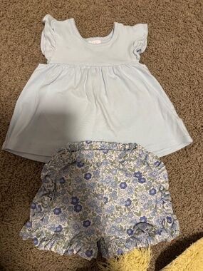 Stitchy Fish Shirt and Shorts Set - 2T